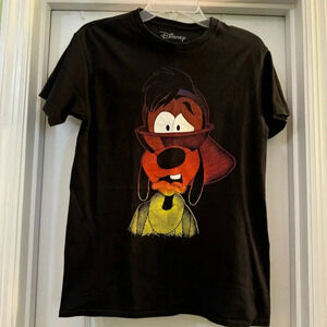 Disney Colorful Goofy Short Sleeve Tee Shirt